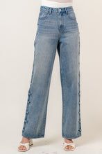 Load image into Gallery viewer, Studded Straight Jeans