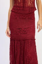 Load image into Gallery viewer, Lace Maxi Skirt