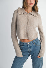 Load image into Gallery viewer, Stacy Ruffled Cardigan