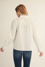 Load image into Gallery viewer, Eloise Eyelet Top, White