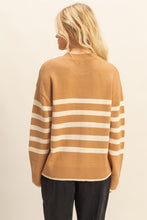 Load image into Gallery viewer, Casual Striped Crew Neck