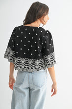 Load image into Gallery viewer, Presley Top, Black