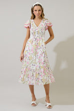 Load image into Gallery viewer, Lita Floral Midi Dress