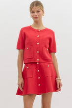 Load image into Gallery viewer, Emory Skirt, Red