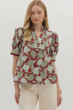 Load image into Gallery viewer, Ruby Top, Burgundy