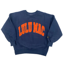 Load image into Gallery viewer, Lulu Mac Sweatshirt, Navy/Orange
