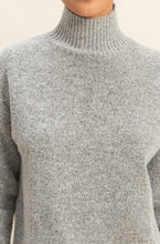 Load image into Gallery viewer, High Neck Sweater Dress
