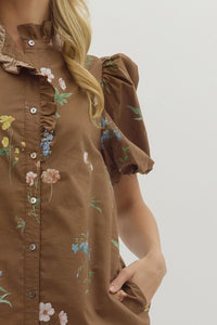 Lisa Dress, Brown