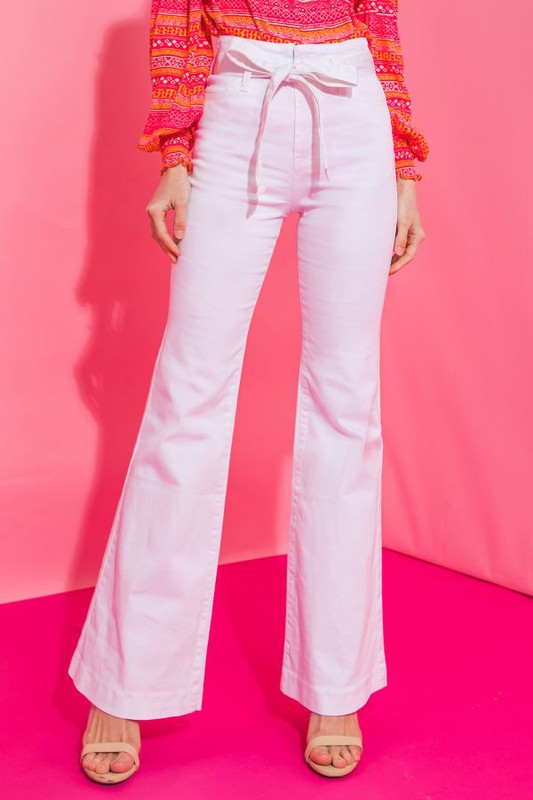 Saylor Jeans, White