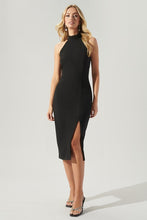Load image into Gallery viewer, Millie Midi Dress, Black
