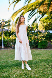 Clementine Maxi Dress, Off White