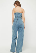 Load image into Gallery viewer, Blue Jean Babe Jumpsuit
