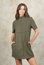 Load image into Gallery viewer, There She Goes Dress, Olive
