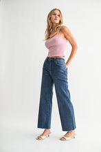 Load image into Gallery viewer, Slim Wide Leg Jeans
