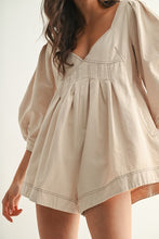 Load image into Gallery viewer, Winnie Romper, Beige
