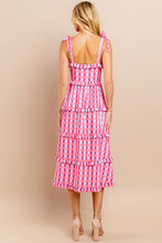 Load image into Gallery viewer, Faith Tiered Midi Dress
