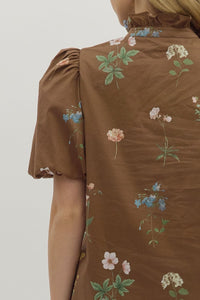 Lisa Dress, Brown