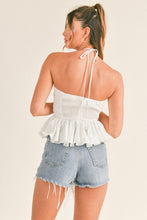 Load image into Gallery viewer, Cassie Halter Top, Off White
