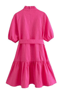 Harper Dress, Hot Pink