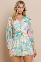 Load image into Gallery viewer, Elise Romper, Green
