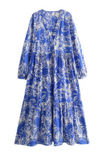 Load image into Gallery viewer, Marcie Dress, Blue
