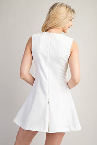 Kinley Dress, White