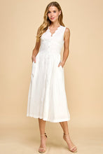 Load image into Gallery viewer, Sadee Midi Dress, White
