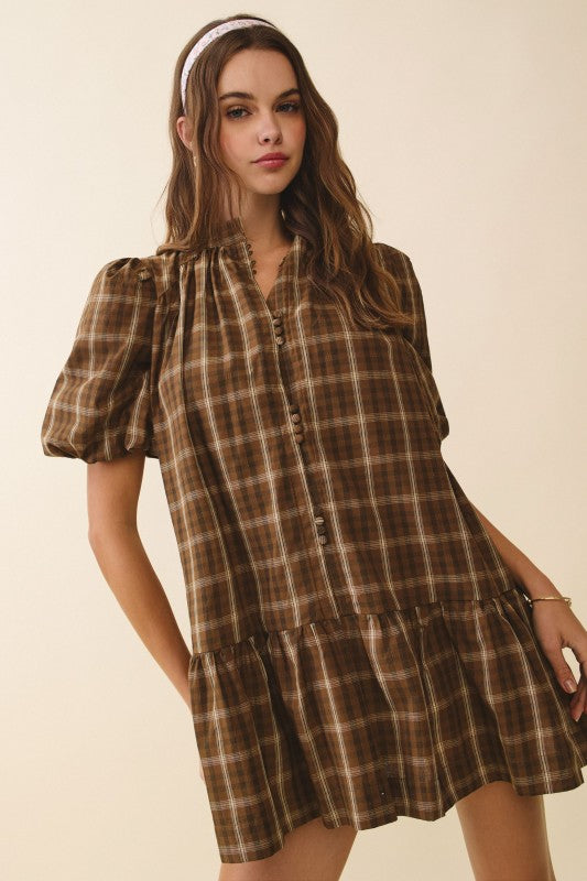 Ollie Dress, Brown