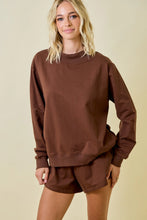 Load image into Gallery viewer, Mock Neck Terry Sweatshirt
