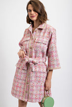 Load image into Gallery viewer, Rose Tweed Dress
