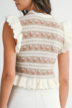 Load image into Gallery viewer, Claire Knit Top, Cream
