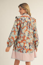 Load image into Gallery viewer, Floral Detailed Ruffle Dress
