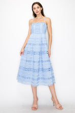 Load image into Gallery viewer, Dixie Midi Dress, Blue
