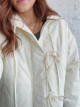 Load image into Gallery viewer, Bonnie Bow Jacket, Ivory
