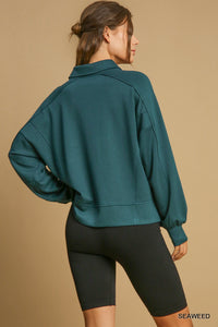 Luxeknit Sweatshirt, Seaweed