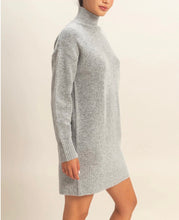 Load image into Gallery viewer, High Neck Sweater Dress

