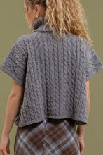 Load image into Gallery viewer, Cableknit Turtleneck Sweater,
