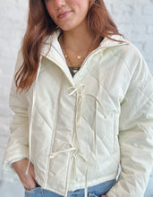 Load image into Gallery viewer, Bonnie Bow Jacket, Ivory
