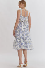 Load image into Gallery viewer, Olivia Floral Dress, Blueberry
