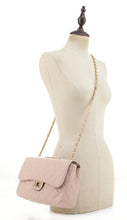 Load image into Gallery viewer, Elizabeth Quilted Crossbody Bag, Blush
