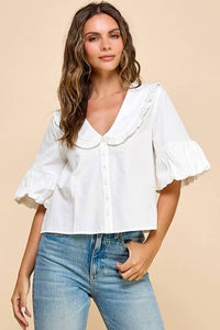 The Dreamweaver Top, White