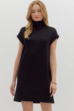 Load image into Gallery viewer, Black Mock Neck Dress
