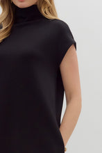 Load image into Gallery viewer, Black Mock Neck Dress
