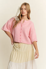 Load image into Gallery viewer, Button Down Sweater, Pink
