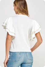 Load image into Gallery viewer, Piper Pearl Top, Off White
