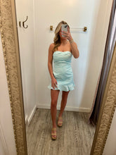 Load image into Gallery viewer, Strapless Rose Dress
