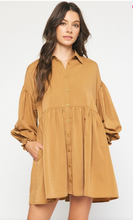 Load image into Gallery viewer, Rusalia Dress, Camel
