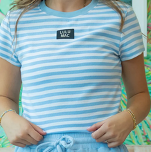 Load image into Gallery viewer, Lulu Mac Striped Baby Tee
