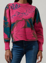 Load image into Gallery viewer, Zinnia Floral Sweater
