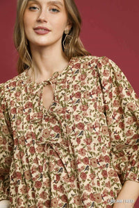 Pintuck Blouse